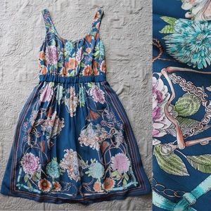 Moulinette Soeurs XS Dress Mabel Silk Floral Print